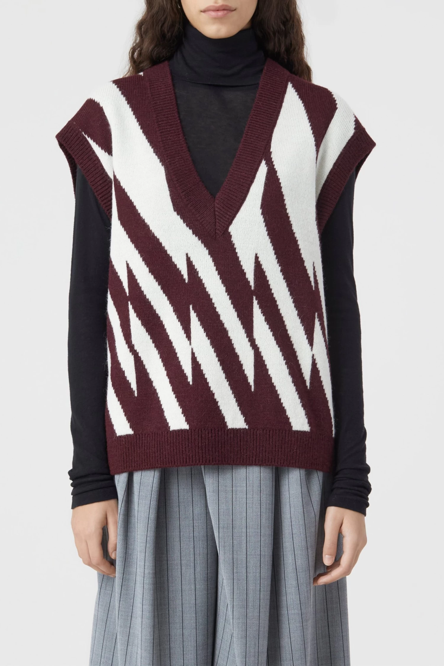 CLOSED Gemusterter Pullunder 1 CLOSED Gemusterter Pullunder