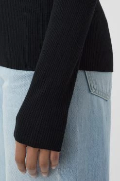 CLOSED Feinstrick-Longsleeve -Mode Verkauf C96714 92M CR 100 3