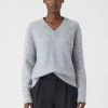 CLOSED V-Pullover Aus Alpaka-Mix