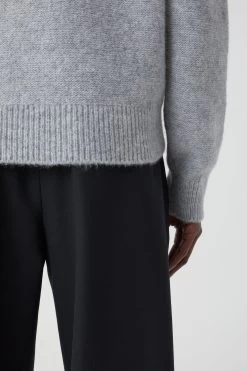 CLOSED V-Pullover Aus Alpaka-Mix -Mode Verkauf C96753 98I 22 127 2