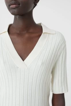 CLOSED Knitted Polo Shirt -Mode Verkauf C96786 91W 22 201 2