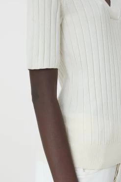 CLOSED Knitted Polo Shirt -Mode Verkauf C96786 91W 22 201 3