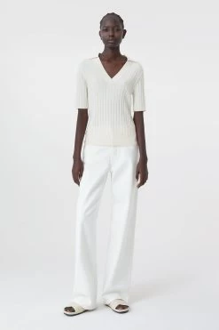 CLOSED Knitted Polo Shirt -Mode Verkauf C96786 91W 22 201 4