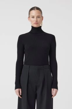 CLOSED Turtleneck Aus Bio-Wolle