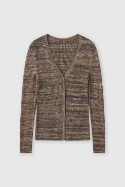 CLOSED Mouliné-Cardigan -Mode Verkauf C96965 92G M8 545 6