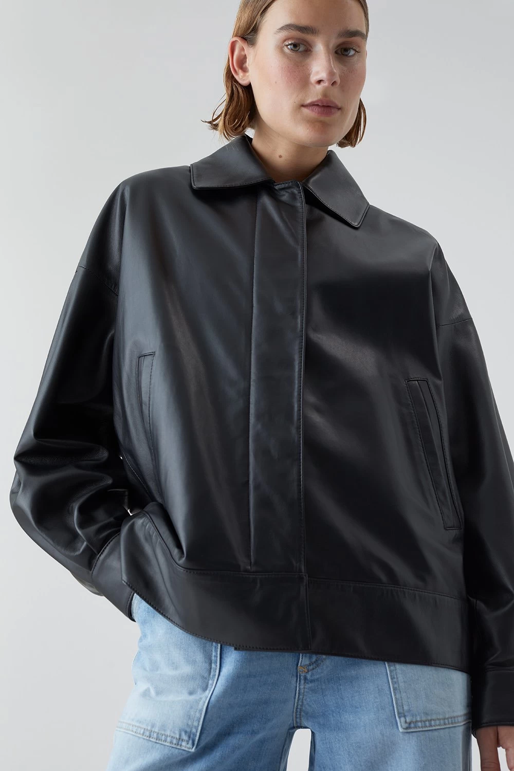 CLOSED Light Leather Jacket 5 CLOSED Light Leather Jacket – Bild 5