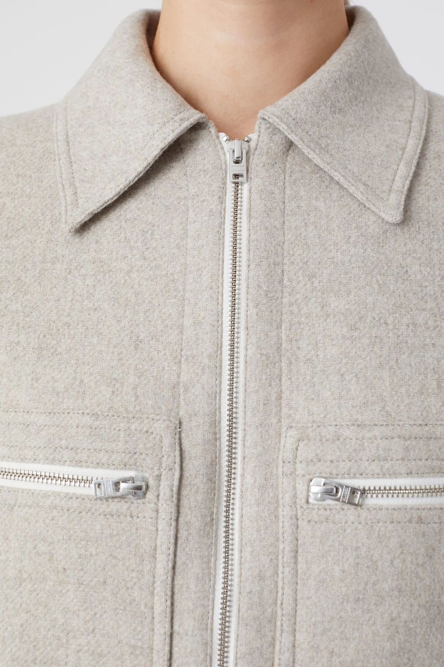 CLOSED Overshirt Aus Doubleface 3 CLOSED Overshirt Aus Doubleface – Bild 3