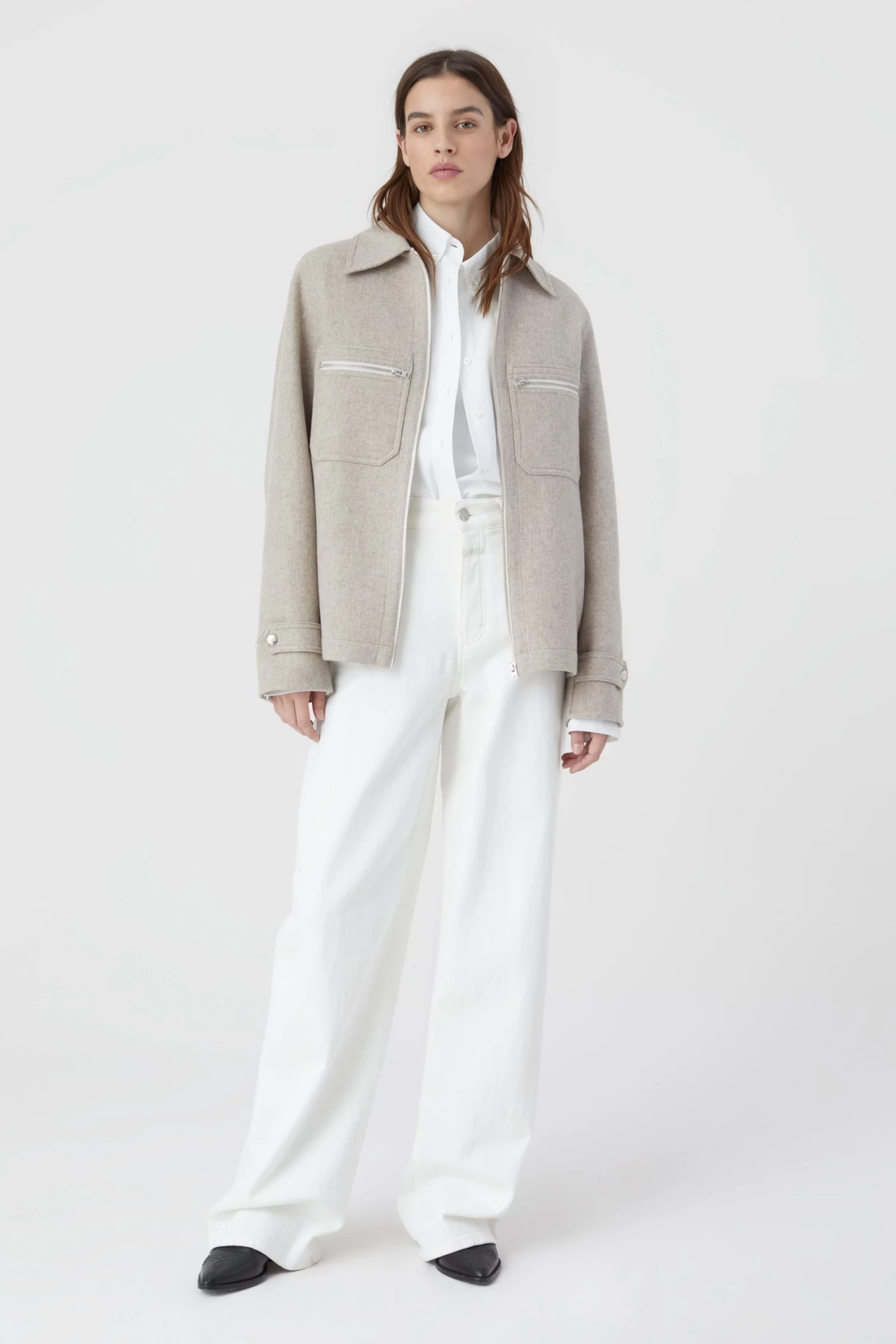 CLOSED Overshirt Aus Doubleface 5 CLOSED Overshirt Aus Doubleface – Bild 5