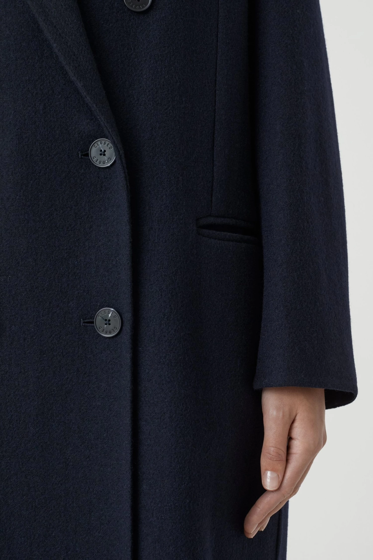 CLOSED Mantel Aus Doubleface 3 CLOSED Mantel Aus Doubleface – Bild 3