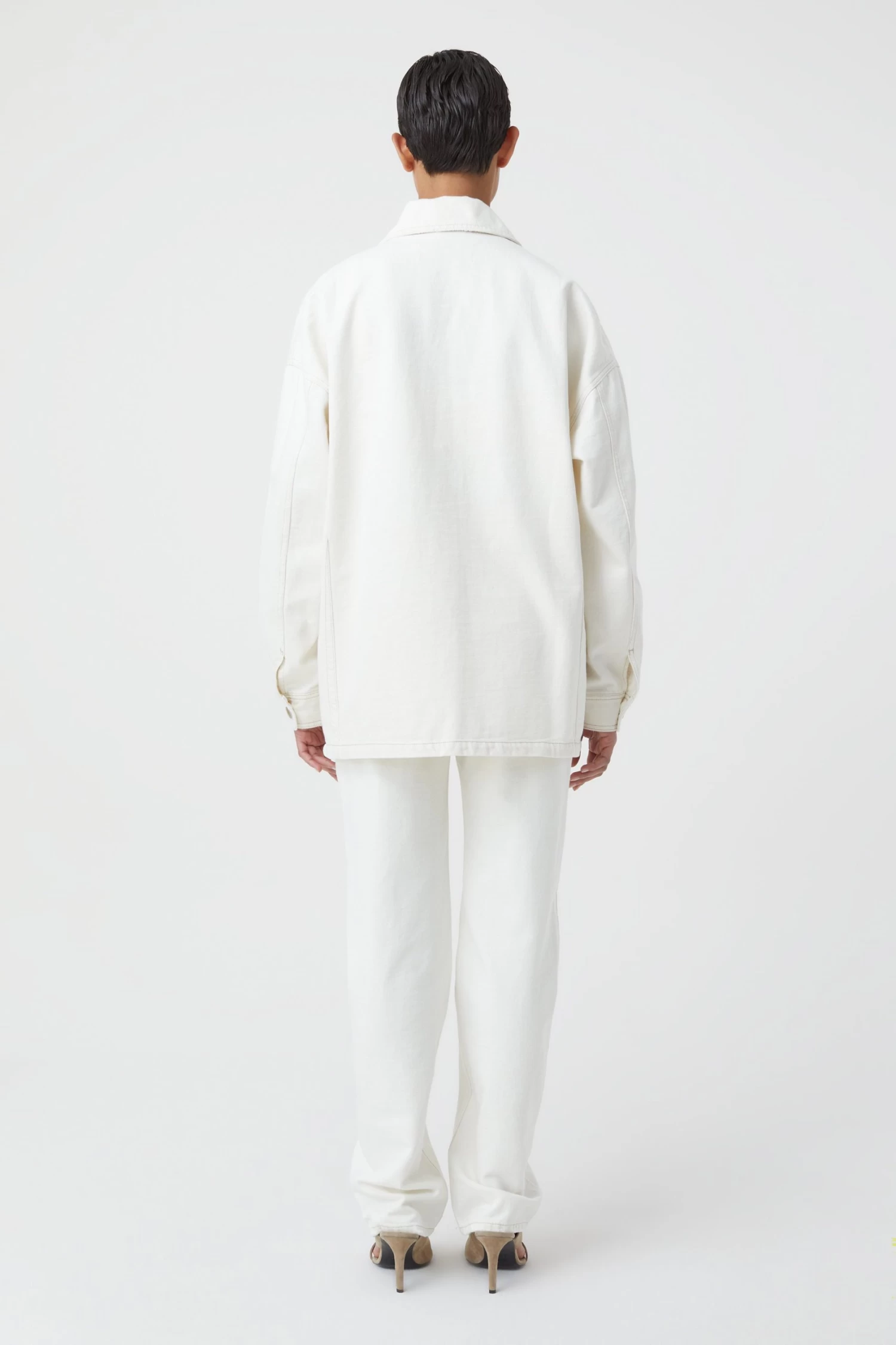 CLOSED Ecru Denim Jacket 2 CLOSED Ecru Denim Jacket – Bild 2