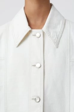 CLOSED Ecru Denim Jacket 9 CLOSED Ecru Denim Jacket -Mode Verkauf C97748 12N 2W 203 3