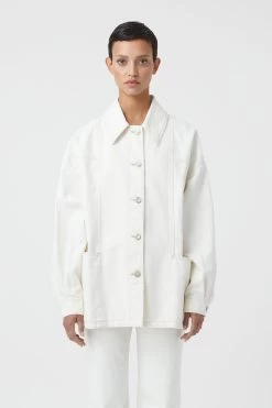 CLOSED Ecru Denim Jacket 10 CLOSED Ecru Denim Jacket -Mode Verkauf C97748 12N 2W 203 4