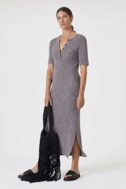 CLOSED Strickkleid Aus Mouliné