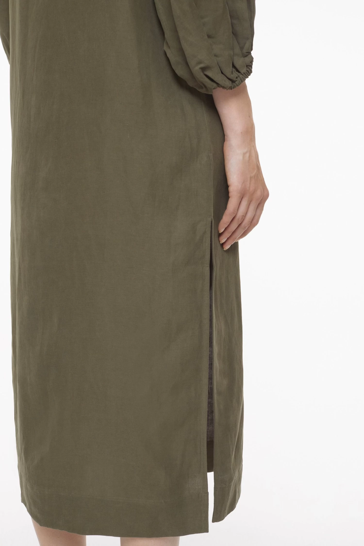 CLOSED Seide-Leinen-Kleid 4 CLOSED Seide-Leinen-Kleid – Bild 4