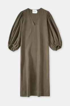 CLOSED Seide-Leinen-Kleid 9 CLOSED Seide-Leinen-Kleid -Mode Verkauf C98673 27F 22 683 4