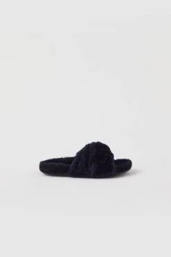 CLOSED Shearling Sandals