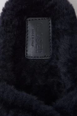 CLOSED Shearling Sandals -Mode Verkauf C99586 837 22 568 5